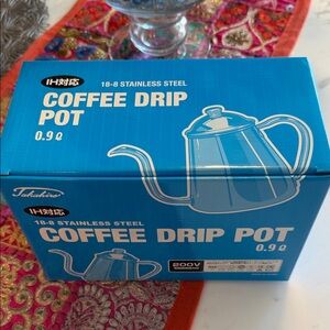 Stainless Steel Coffee Drip Pot